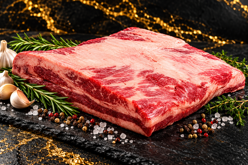 Beef navel end brisket MSA